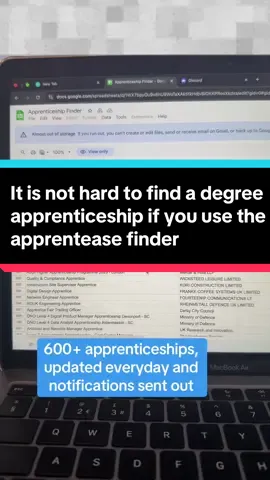 It is not hard to find an apprenticeship… with the @ApprentEase apprenticeship finder… which is free to access btw…👀 #degreeapprenticeship #apprenticeship #apprentease #apprenticeships #apprentice 