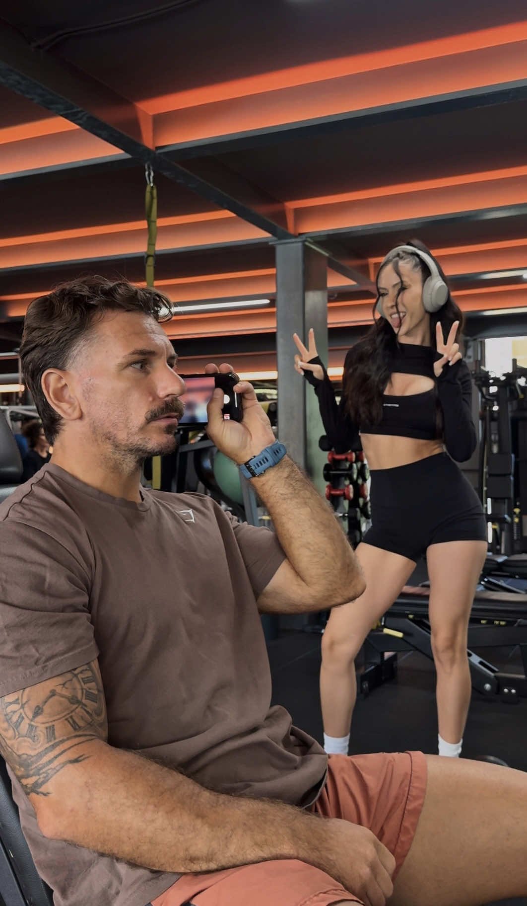 Busted again 😆 @Body Factory  #gymcrush #GymTok #fitnesstips #gymcoach #fitnesscomedy 