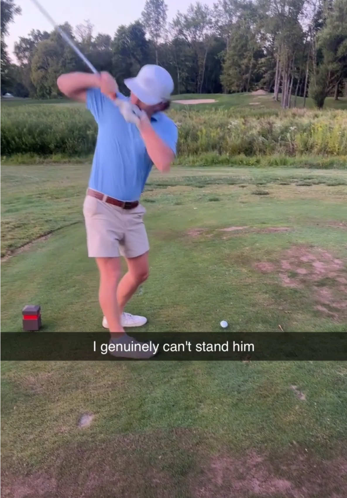 Done golfing with him #golf #golftiktok #sendy 