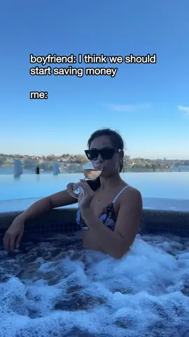 He went for work, I went for pleasure. Since he made money, technically we didn’t spend anything ✨ #girlmath