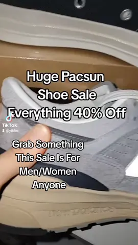 pacsun shoe sale you need to grab Something for #foryoupageofficiall #pacsun #shoes #newbalance #converse 