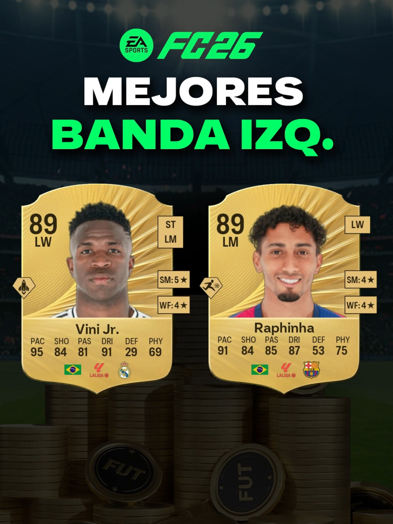 ✅LOS MEJORES BANDA IZQUIERDA (MI) DE EAFC 26#eafc26 #fifa26 #eafc25 #FC25 #fc25 #fifa #eafc #fifa25 #fut25 #FC26 #EAFC26 #fifaultimateteam