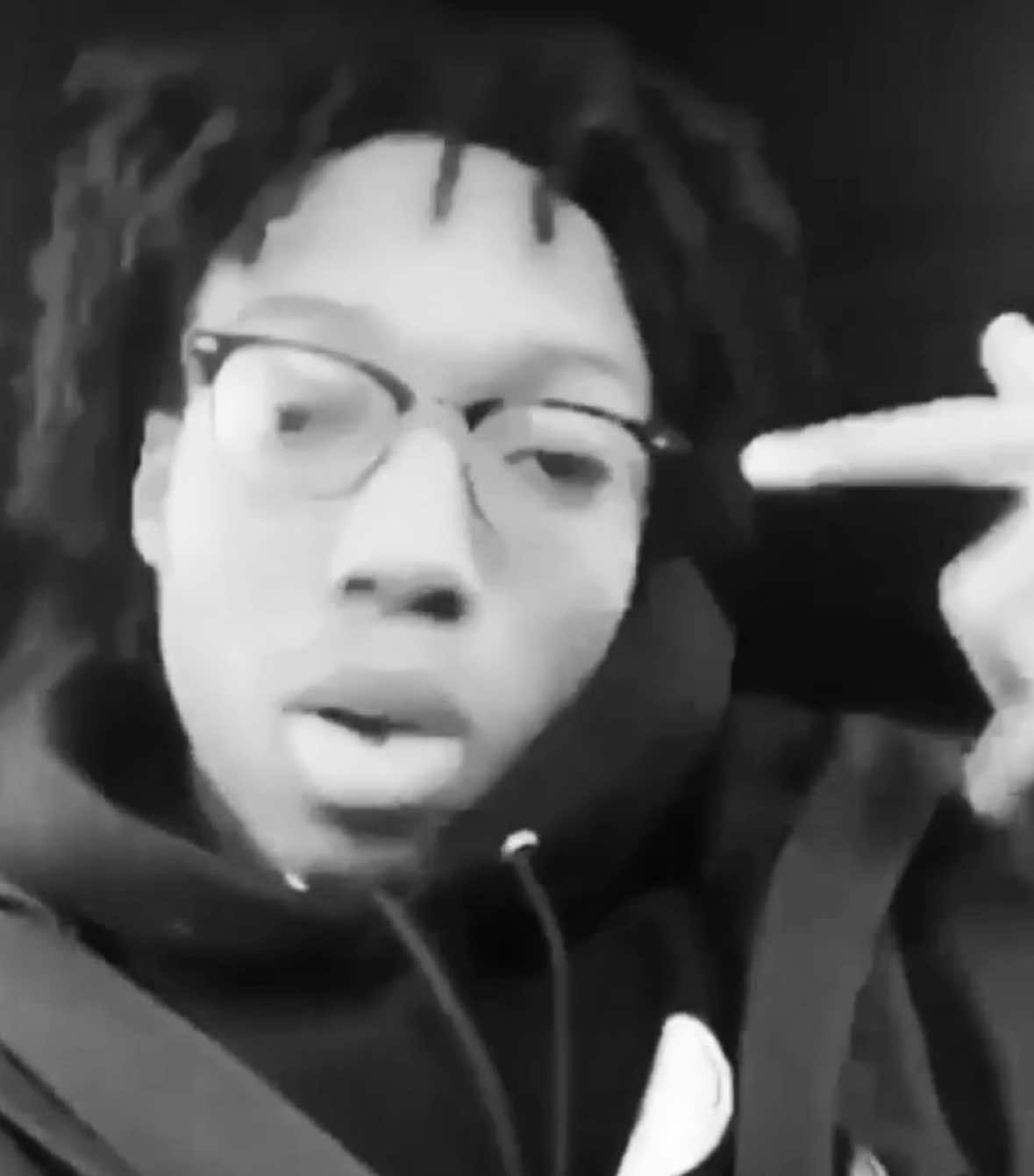 lil tecca listening to pull up (2018) #lilmosey #fyp  