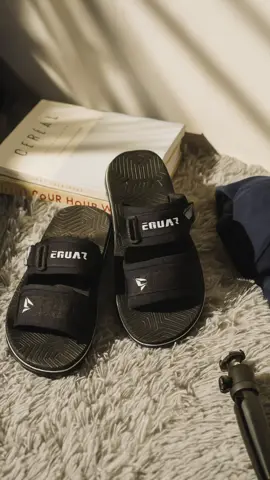 Eguar Adventure Sandal Slop Pria wanita karet terbaru ringan empuk kekinian sendal cowok import #fyp #promoseruweekend 