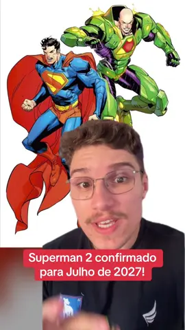 SUPERMAN 2 VEM AI! O que você mais quer ver no filme? . . . . #superman #davidcorenswet #jamesgunn #lexluthor #dc       