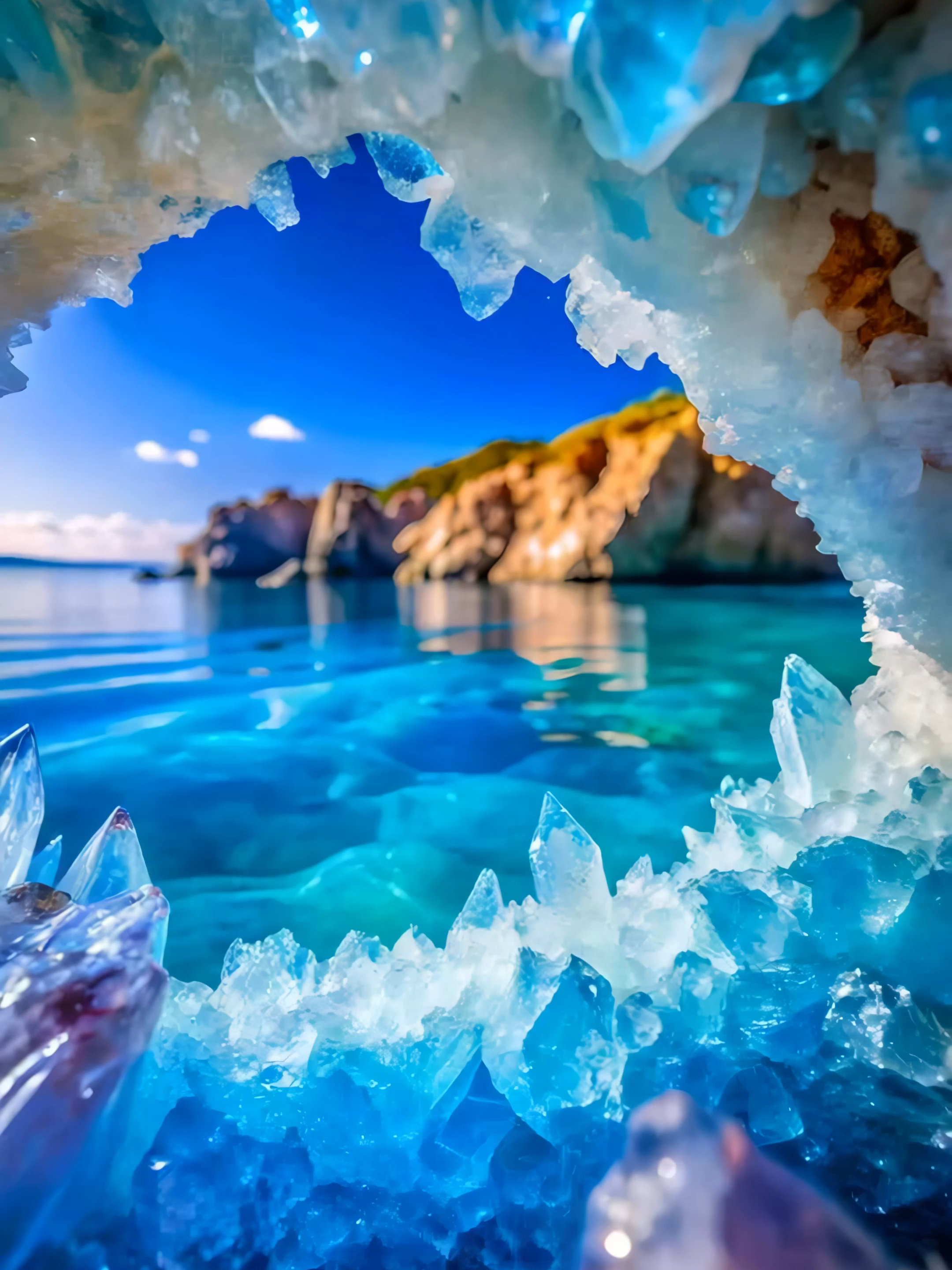 奇跡の楽園3　Made with Recraft (recraft.ai) & Runway　#癒し #aiart #神秘的 #リラックス  #絶景