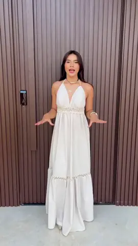 Link de compras na bio🛍️. Vestido linho feminino, casual, social, com bojo, alongado e elegante. Acesse o link na bio, selecione a opção abrir pelo navegador, para localizar o item no app da SHOPEE 😉🛍️. #macacaolongo #modafeminina #comprasonline #fyyyyyyyyyyyyyyyy #fyppp 