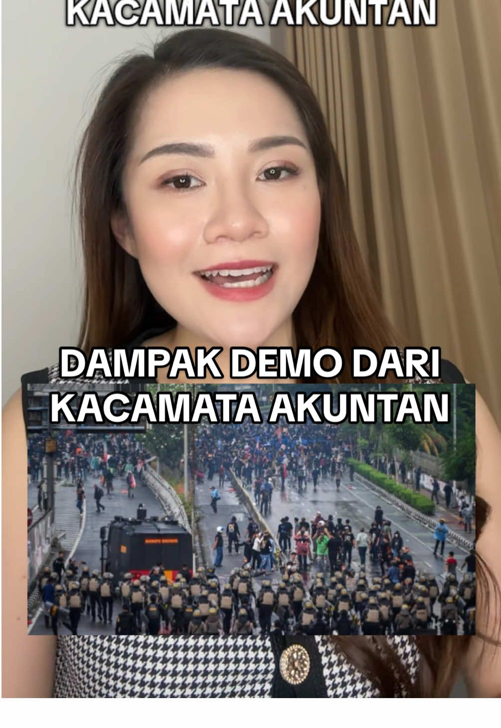 Jalur darat dikuasai warga, ojol, mahasiswa, jalur medsos di kuasai netizen, jalur laporan keuangan dikuasai tim akuntan, tax & audit🫰🏻✨ semangat buat yg sekarang wfh, uda mulai ngantor, atau uda lembur?🗿 #satuharisatupsak #akuntansi #demo #dampakdemo #laporankeuangan 