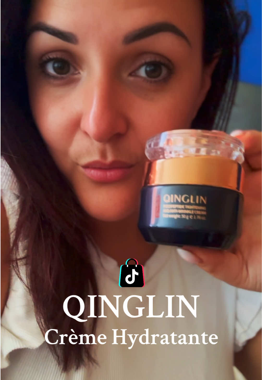 Même en vacances 🌴 jamais sans ma #crèmehydratante de chez @QINGLIN.EU #tiktokshop