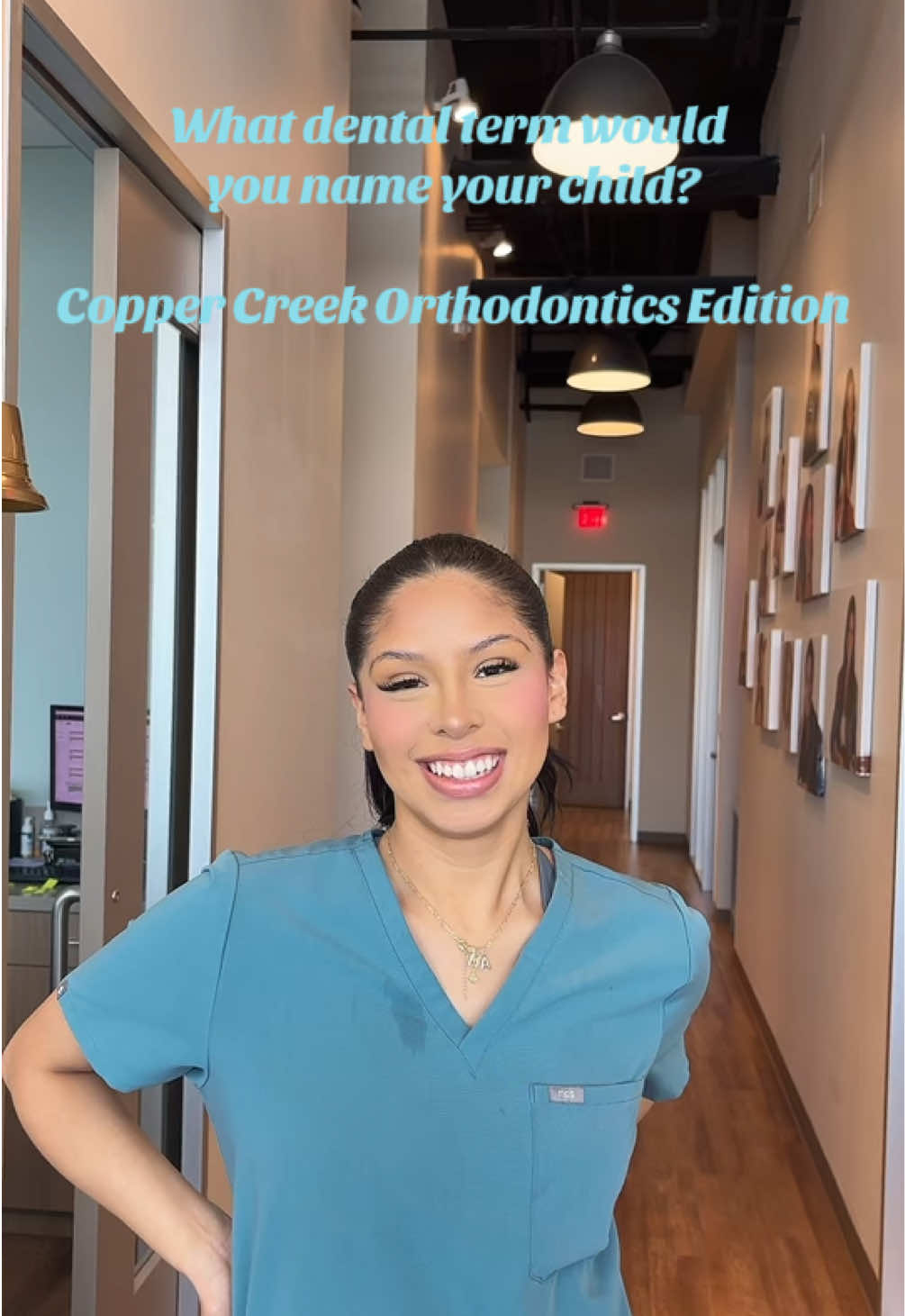 What would you name your child? Drop a comment below 👇🏽 #orthodontics #foryoupage #braces #invisalign #teeth 