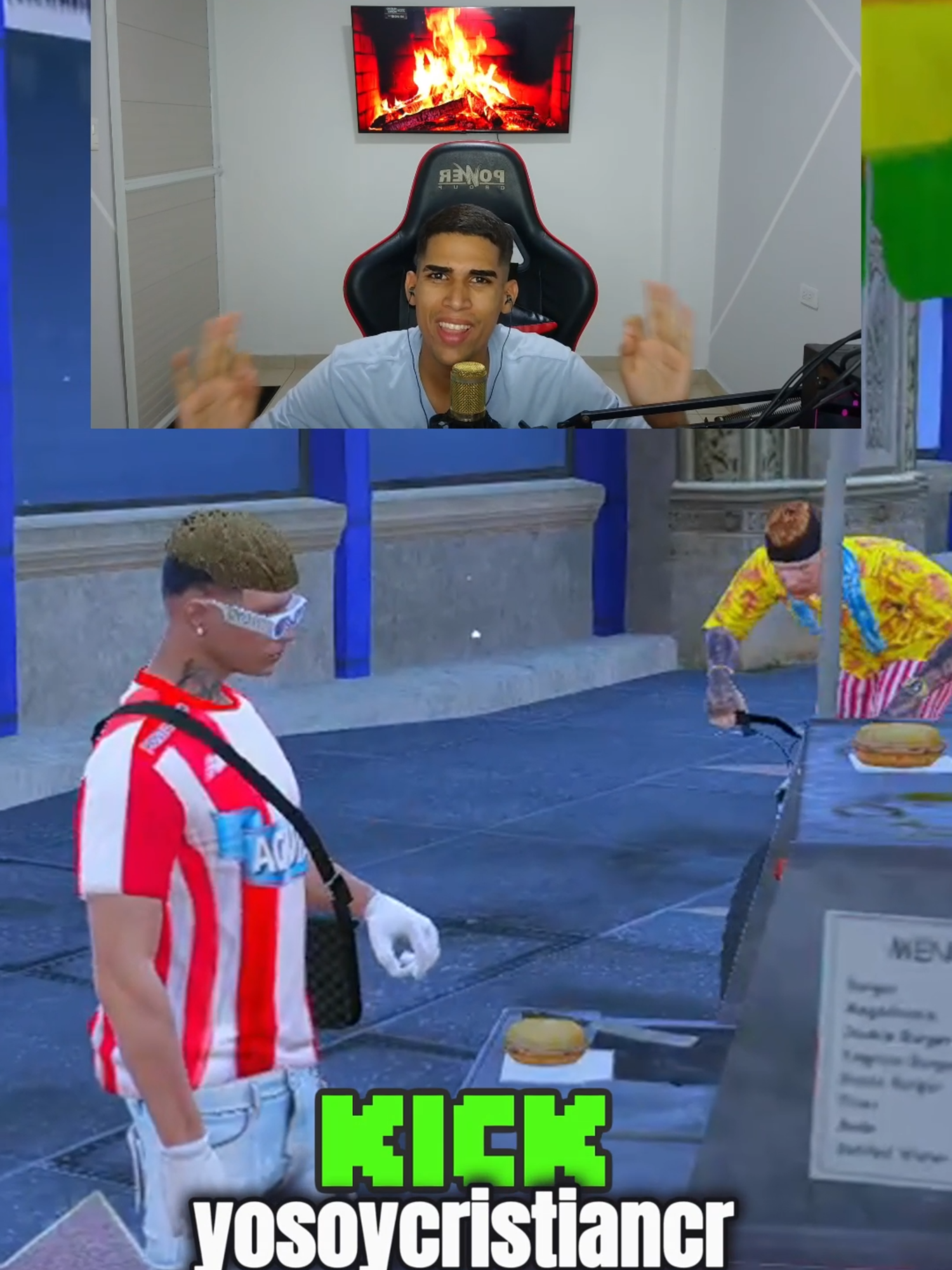 HAMBURGUESA#soycristiancr #viral #gtav #roleplay #gtarp