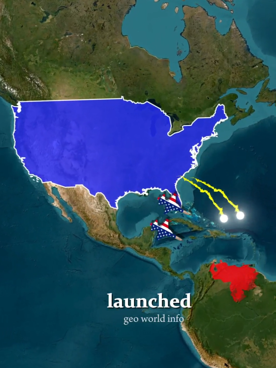 U.S. Launches Major Strike on Venezuela! 🇺🇲⚔️🇻🇪 #unitedstates #venezuela #geopolitics #newtrend #breakingnews 