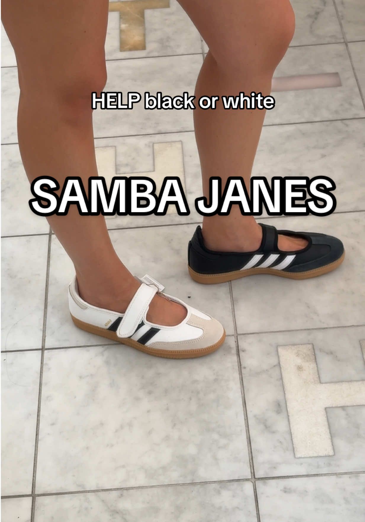 I’m beyond obsessed with this sneaker I’m gonna get so much wear out of these #sambajane #maryjanesambas #sneakers #velcro #slipon also obsessed w the red and the green AH 