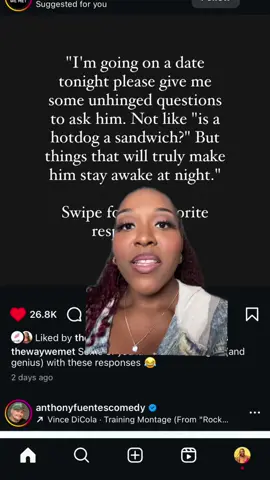 #Unhinged questions to ask guys 😂😂 #reactionvids #funny #dating #greenscreen 