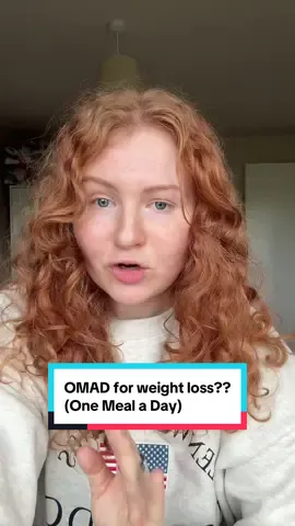 lil chat on why OMAD isn’t a good weight loss method for most people as I’ve been seeing it on my FYP a lot lately and I am not loving it  