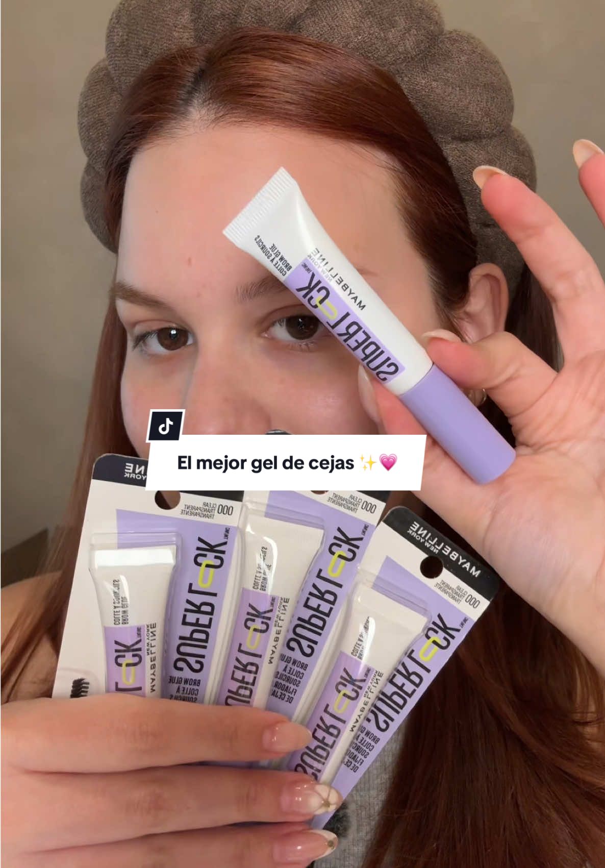 @Maybelline NY IM OBSSESED! #maybellinebrowgel #superlockbrowglue #browgel #organiceyebrows 