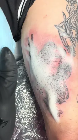 Had fun with this little fella today! Thanks for looking and have a wonderful day! #japanesetattoo #frog #inkdchaostattoo #bismantattoos #fyp 