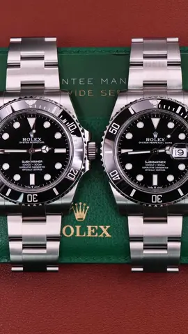 Rolex Submariner Date Vs Non-Submariner #fyp #watches #viral #rolex #luxury 