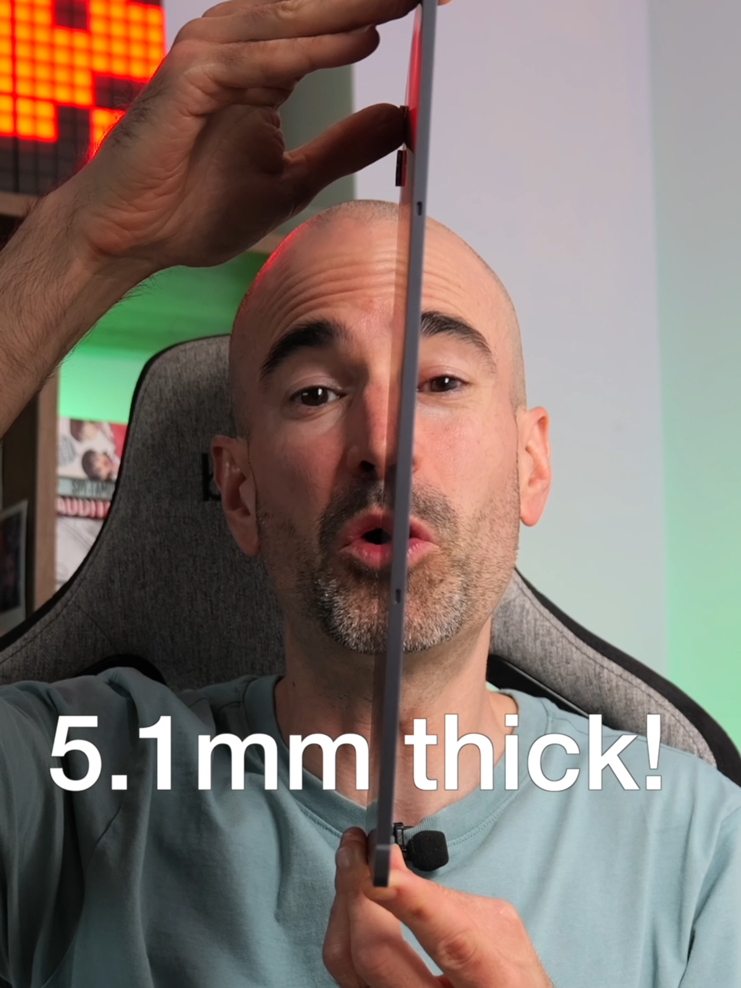 Just 5.1mm thick! Samsung Galaxy Tab S11 Ultra #techtok #Tech #samsung #SamsungTab #tablet