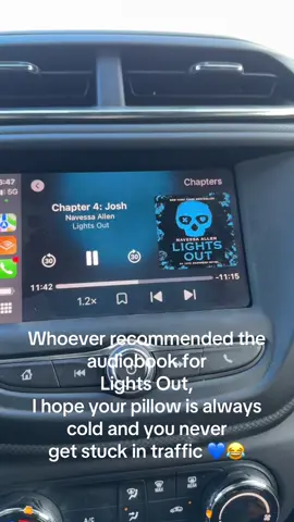 So far this is my absolute favorite 😂 #lightsout #navessaallen #BookTok 