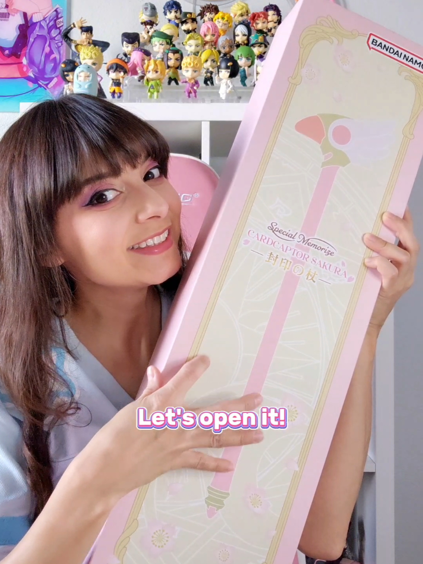 Finally got my hands on Sakura’s wand! 😍🩷 This Bandai edition is so magical! 🥹 I found it at @Nin-Nin-Game 🇯🇵  ✨️ Would you add this to your collection too?😁 #CardCaptorSakura #CCS #SakuraKinomoto #MagicalGirl #AnimeMerch 