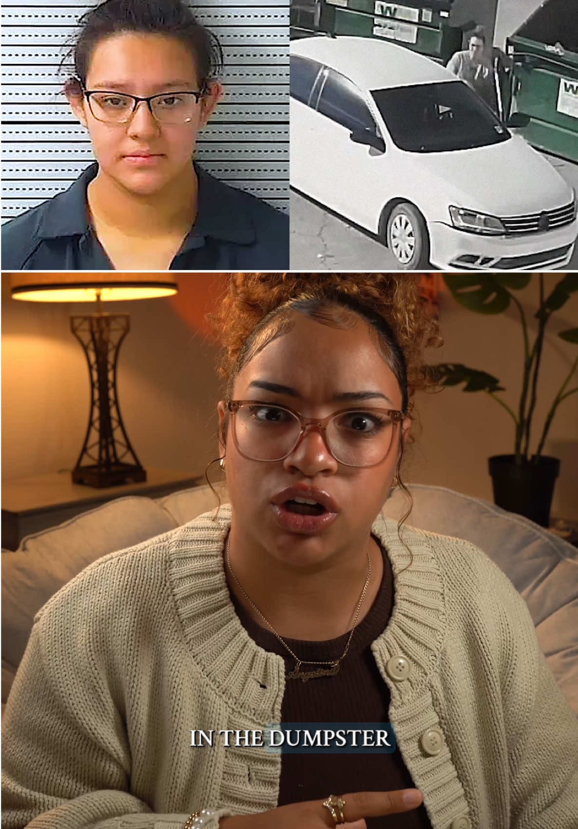 WHY DOES SHE GET TO HAVE AN ENDING LIKE THAT?!??🤬 • I cannot wrap my head around this one. Like… imagine being seventeen, finding out you’re pregnant, and instead of telling literally anyone who could help, you just decide, “eh, maybe if I ignore it, it’ll go away.” That’s exactly what Alexis Avila did. She and her boyfriend took one of those “haha let’s take a pregnancy test for fun” TikTok trends, and surpriseeeee, it was positive. Instead of dealing with it, she hides the whole pregnancy from her parents, lies to her boyfriend that she had a miscarriage, and just keeps pretending like nothing’s happening. Fast forward to January 7th, 2022. She wakes up in agonizing pain, realizes she’s in labor, and instead of screaming for help, she locks herself in the bathroom and delivers the baby alone. And here’s where it gets dark: she wraps her newborn in a towel, throws him in the backseat of her car, drives to a department store dumpster, stuffs him in a trash bag, and just… leaves him there. The baby’s still alive. Still crying. Six hours later….SIX HOURS… a group of friends dumpster diving literally saves his life. They hear what they think is a puppy crying, rip open the bag, and boom…it’s a newborn. Freezing, barely breathing, but somehow still alive. They rush him to the hospital, and by some miracle, he makes a full recovery. Police don’t even have to do detective work here. CCTV catches Alexis dumping the bag, the license plate matches, and the bag has items with her name on them. She gets arrested, charged, sentenced to 16 years… and then, get this, released after six months because her lawyer whined about her trial being “unfair.” And now, years later, she’s just out. Walking free. But hey…the good part? The baby’s alive, thriving, and his dad stepped up.  • #angiesfiles #truecrimecommunity #truecrimestories #storytime #crime 