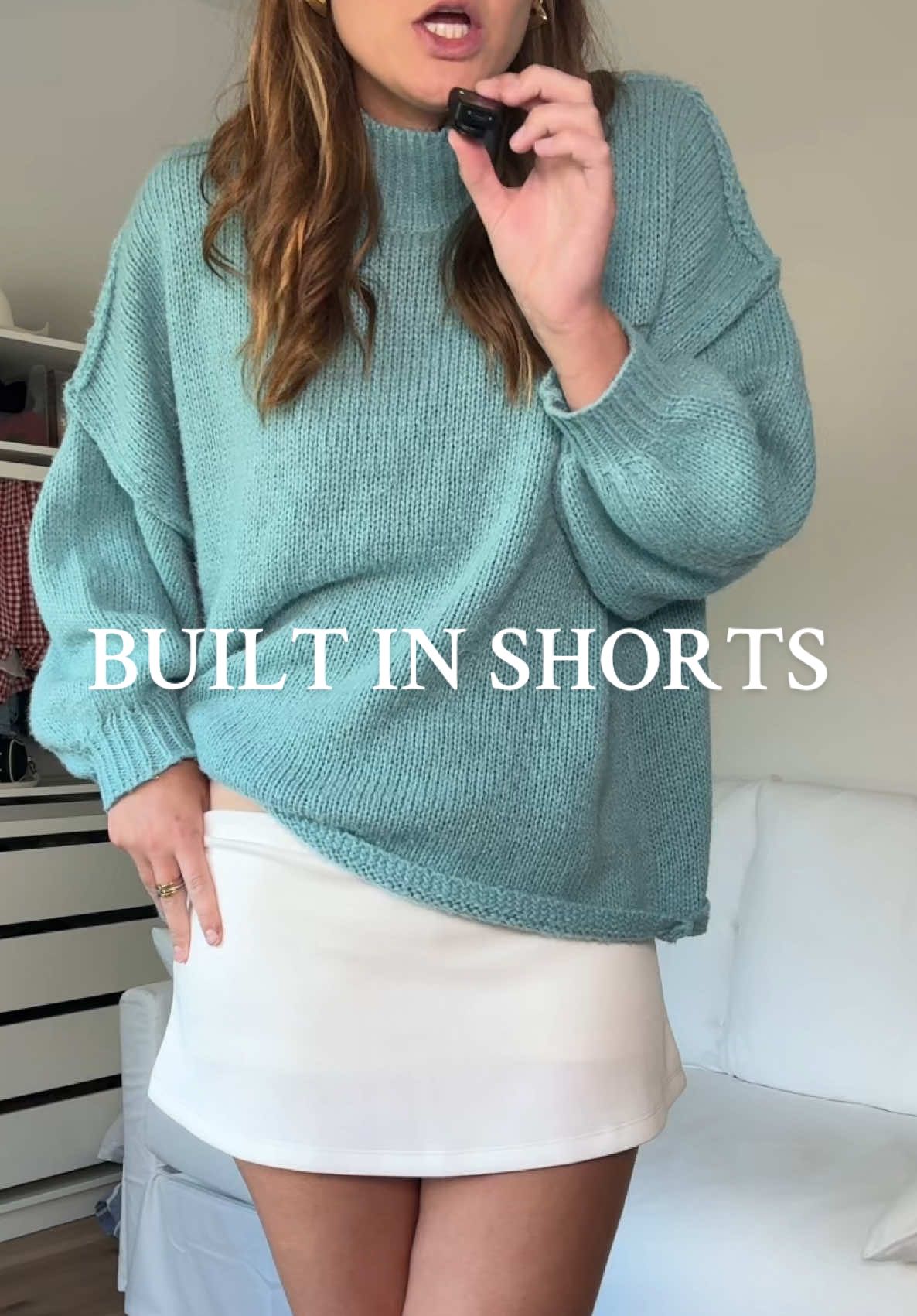Good basic to have!! #fallfashion #skort #miniskirt #builtinshorts #TikTokShopCreatorPicks 