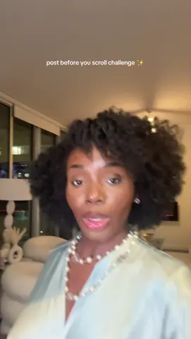 I love wearing my Natural hair. Please send me some natural hairstyle ideas in the comments 💎 #naturalhairstyles #naturalhairtiktok #4chair #naturalhairtiktok #fyp