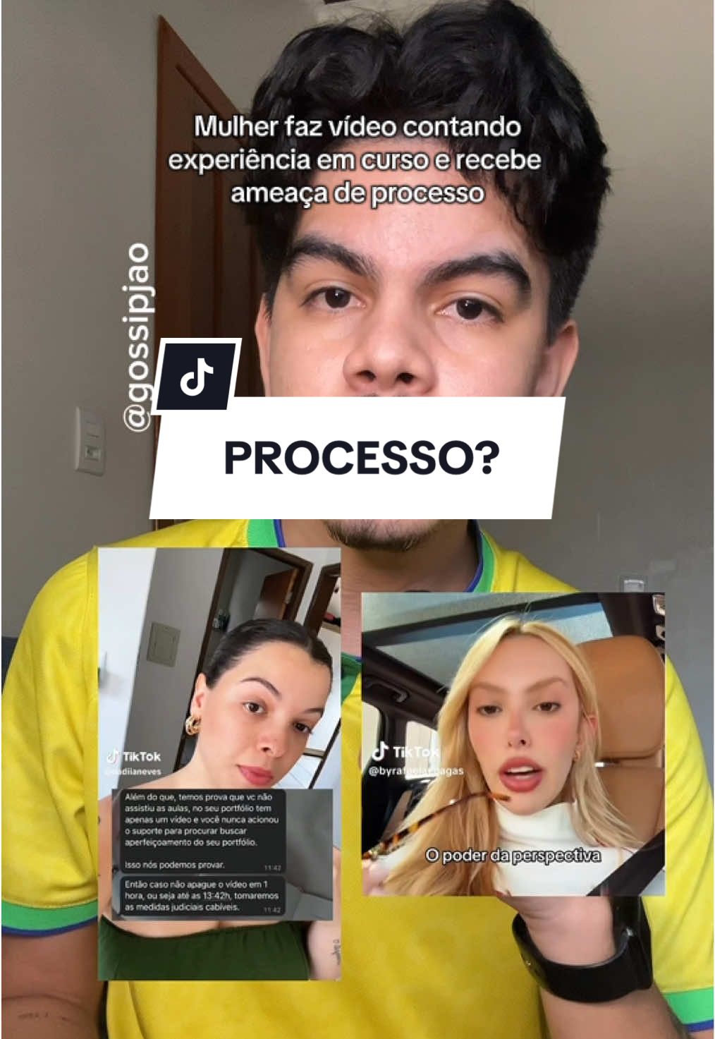 mulher faz vídeo relatando experiência em curso e recebe ameaça de processo | recebeu ameaça de processo por relatar experiência | curso da Rafaela Chagas #ugc #ugccreator #fofoca #curso #rafaelachagas 
