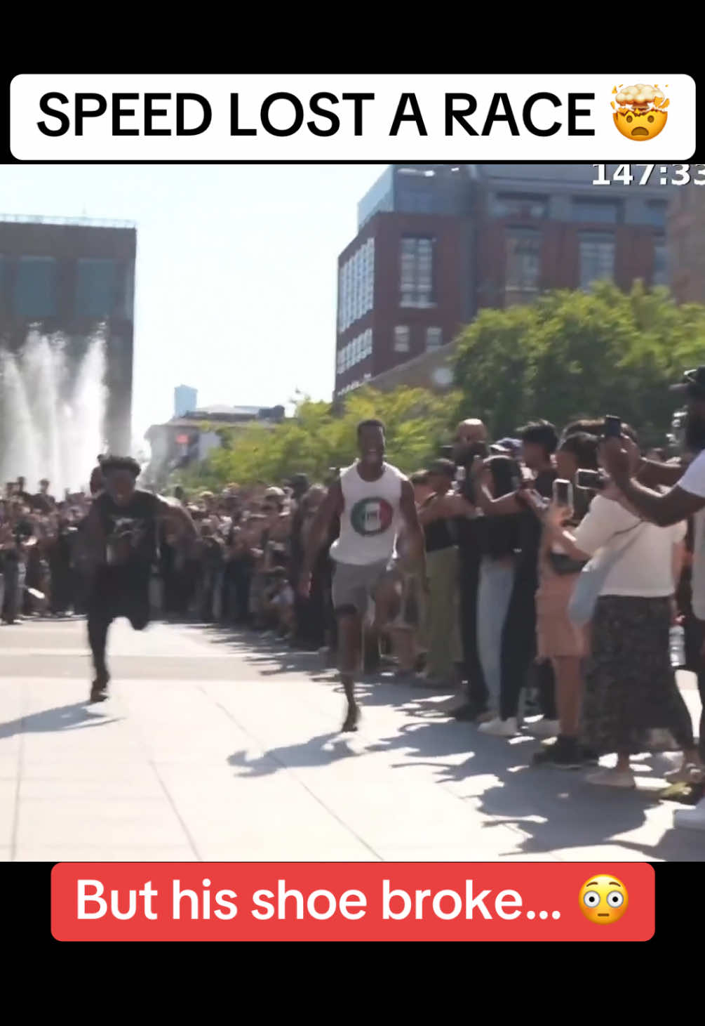 Does this count as a loss for Speed?! 🤔🤯 (@IShowSpeed) #ishowspeed #speed #sports #race 