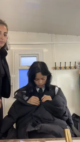 Jenna Ortega's preparation as Wednesday in part 2, by nirvanajmakeup Instagram.  #jennaortega #wednesdayaddams #jennastan #wenclair #recommendations #fy #fyp #viralvideos #foryoupage 