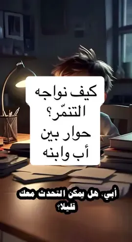 الحوار يساعد الأهل على معرفة ما يدور في عقل الطفل وما يواجهه من تحديات الأب يعلّم ابنه سر القوة أمام المتنمّر 	##ابن #بنت #دعاء #تربية 