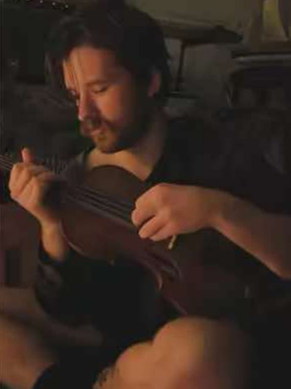 Maine - @Noah Kahan #cover #harp #lyre #viola 