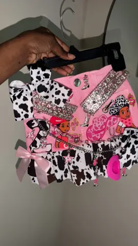 Gracie Conor x cow girl junk skirt 🩷#fyp 