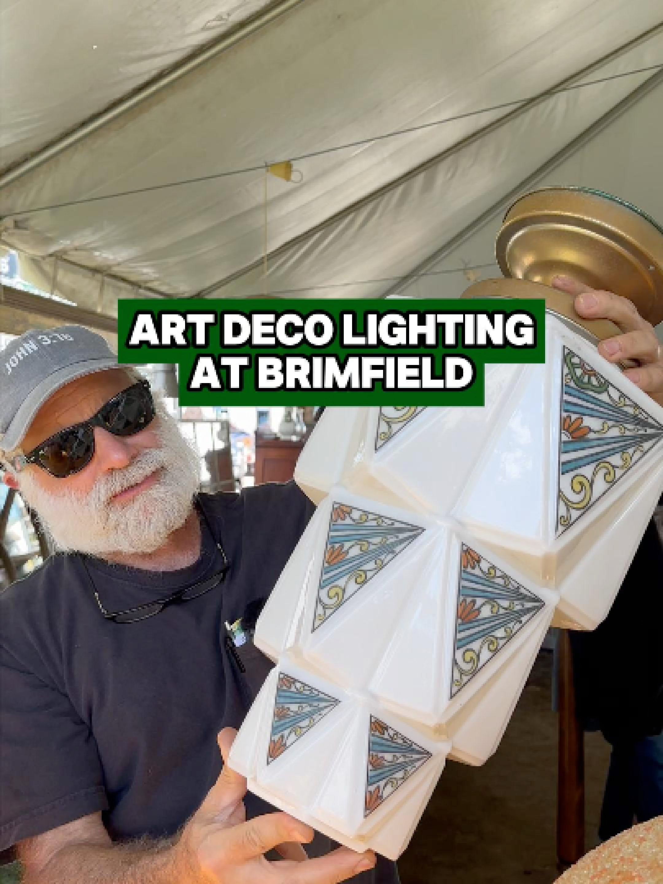 Art Deco is alive at our Brimfield Antiques Flea Market booth!  📍Sturtevant North Field, Brimfield Antiques Flea Market 🌐 ogtstore.com 🚛Shipping available everywhere 📐Light 1: 21 in. H x 10 in. W Light 2: 22 1/2 in. H #oldegoodthings #fyp #foryou #antiquestore #antiqueshop #antiques #antique #antiquefurniture #interiordesign #architecturalsalvage #homedesign #homedecor #History #historytok #vintagevibes #artdeco #1920s#1930s #newyorkcity #newyork #nyc