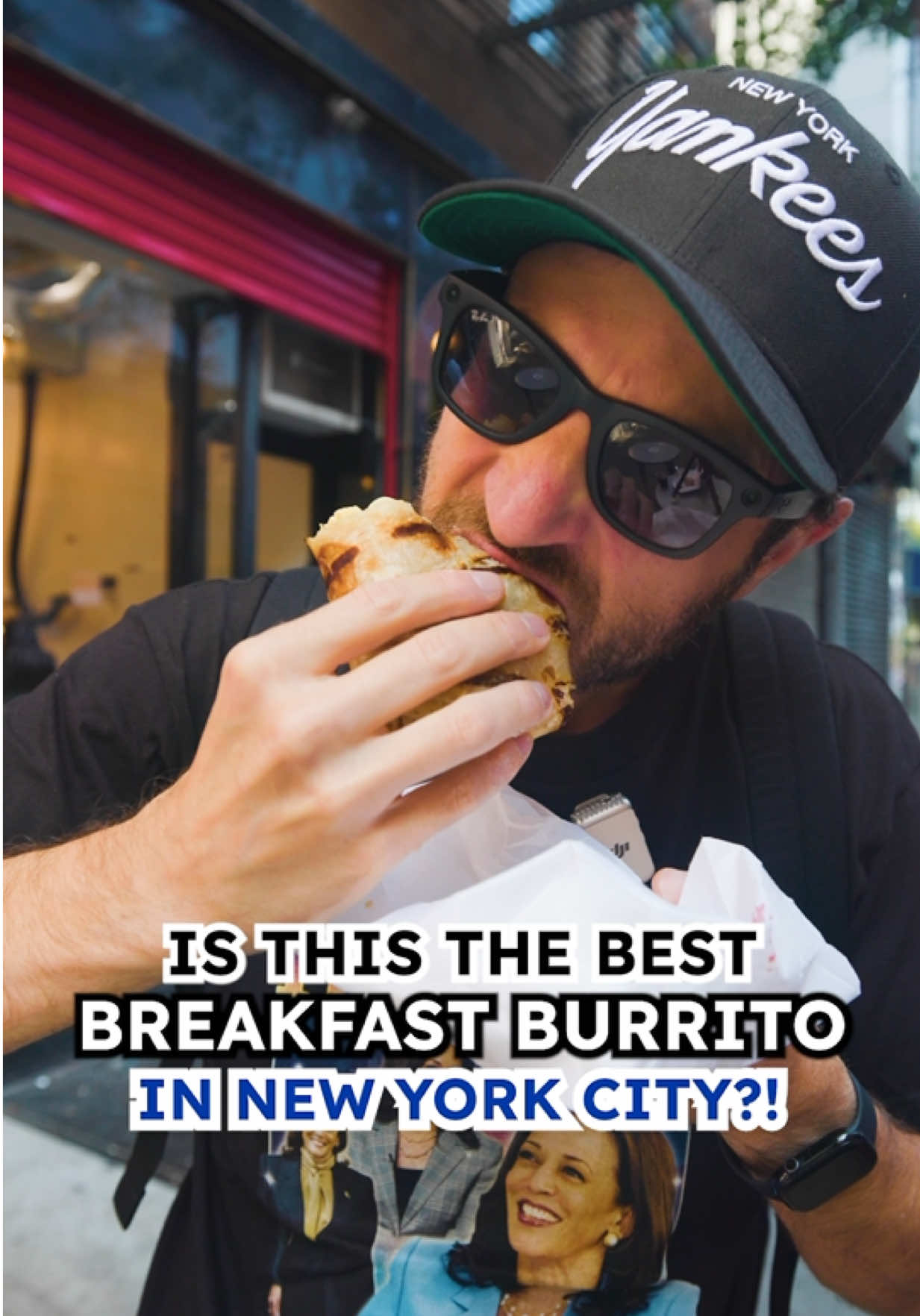 I love the mush! #breakfastburrito #nycfood  I'm at son del north eating their breakfast burrito in new York city