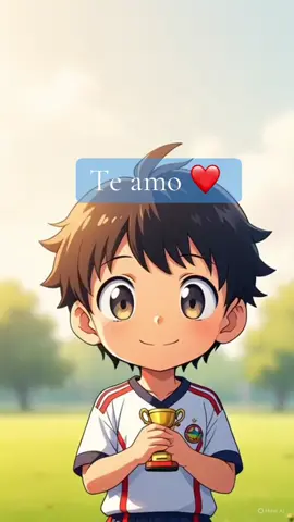 🏆 Mi pequeño campeón… con cada paso demuestras tu fuerza y tu gran corazón. 💙✨ #MiPequeñoCampeón #CanciónInfantil #AmorDePadres #MúsicaParaNiños #FuerzaInterior