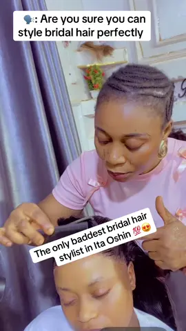 Congratulations in advance my woman 🥰 neatly bridal hair styling 💯#trendingsound #pppppppppppppppp #makeup #viral_video_tiktok #fypシ゚ 