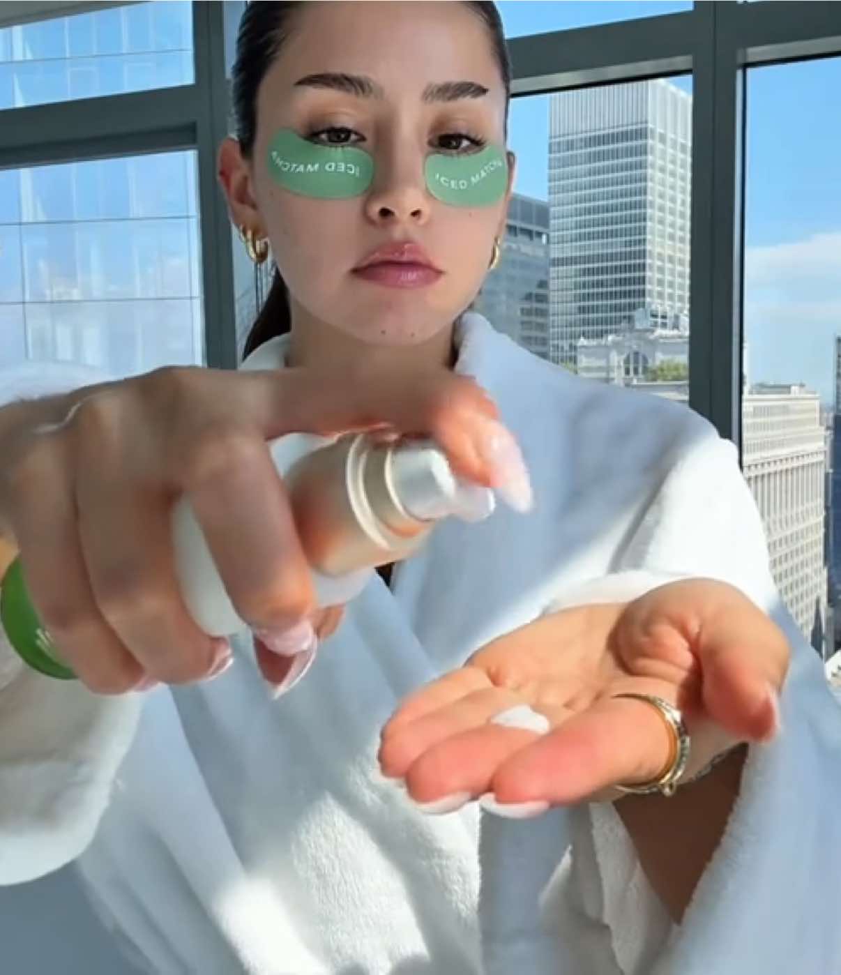 morning skincare routine 🤍 #skincare #skincareroutine #morningroutine 