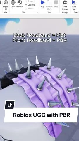 Roblox UGC PBR tutorial! 💚#roblox #robloxugc #robloxfyp #robloxdev 