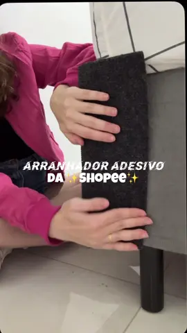 Arranhador adesivo da Shopee. #arranhador #arranhadordegato #arranhadoradesivo #itensdashopee #achadinhoshopee 