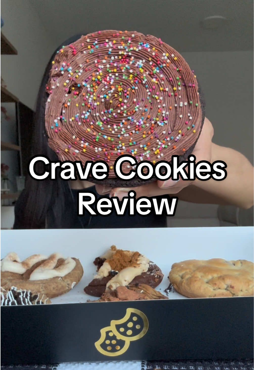 It’s been a hot minute!🥹I’m back with some Crave Cookies!!🍪😍@Crave Cookies #cravecookies #cookiereview #tastetest #foodreview #dessertreview 
