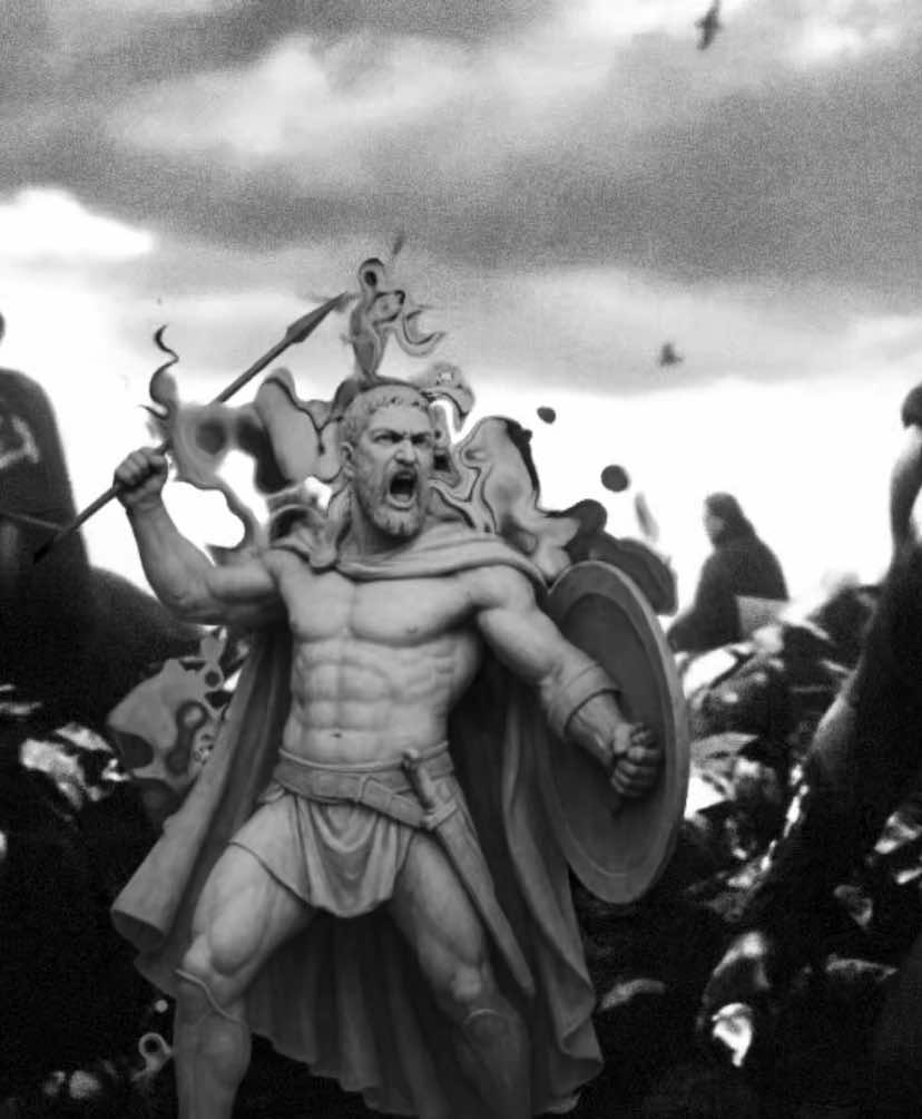 One king. 300 warriors. No retreat, no surrender. #spartan #Leonidas #Warriorspirit #warriormindset #targetaudience 