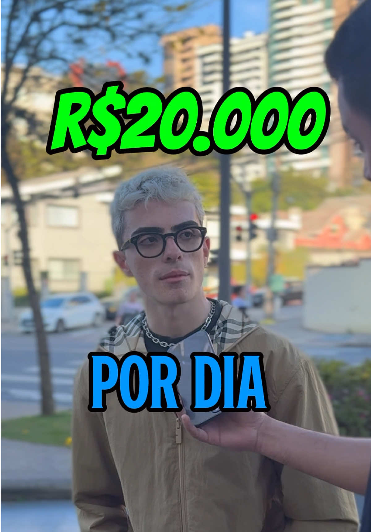 Você investe seu dinheiro? @giobrandii  #entrevista #viral #dinheiro #conhecimento #investimento 