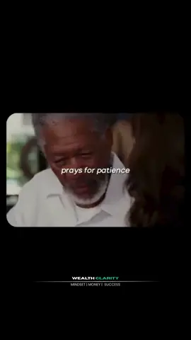 When we pray or set intentions, the answer doesn’t always come as a gift wrapped in a box. It often shows up as an opportunity to grow. 💡 Ask for patience → You’ll face challenges that test your calm 💡 Ask for courage → You’ll meet moments that demand bravery 💡 Ask for a stronger family bond → You’ll be given chances to show love and forgiveness The lesson? 👉 Life doesn’t hand you the result—it hands you the opportunity to become the person who earns it. 🎬 From the Movie Evan Almighty 📲 Follow @WealthClarity for daily insights on wealth, mindset, and growth #WealthClarity #MindsetMatters #SuccessMindset #DailyInspiration #LifeLessons #GrowthMindset #Opportunities #Patience #Courage #SelfImprovement #SpiritualGrowth #AbundanceMindset #WisdomQuotes #PositiveVibesOnly #InnerStrength 📥DM for credit or removal request ( no copyright intended ) ©️ All rights and credits reserved to the respective owner(s)