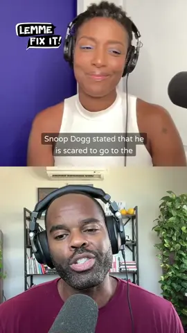 Snoop Dog can put a half woman half dog on his album cover but can't explain lesbians to his grandkids? This week on @fixitpod, we are trying to figure out whats wrong with him but honestly, we have no idea. Why do you think Snoop Dog is afraid of Lesbians? Is this part of his plan to appeal to his new MAGA audience? Let us know in the comments! Watch “Snoop Dogg's Afraid of Lesbians?? That's Enough Sir!” now on youtube.com/@fixitpod. New episodes every Wednesday!