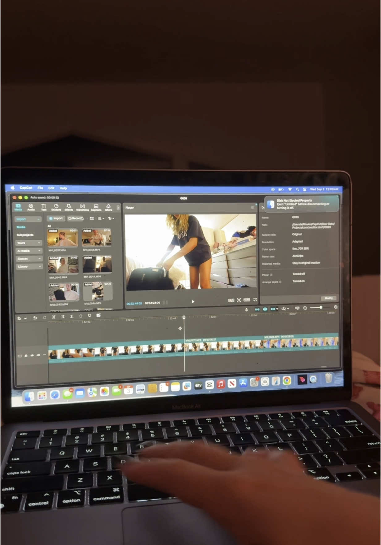 last night in 25 seconds 🌙