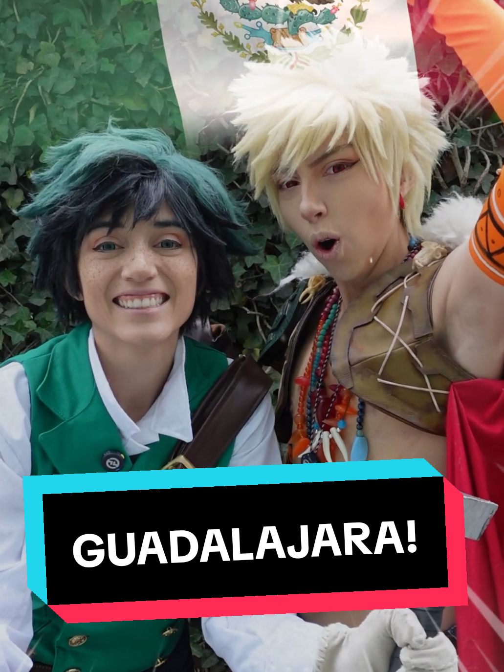 VOLVEMOS A MÉXICO! 🇲🇽🇪🇨 Nos vemos en la ciudad de Guadalajara este 11 y 12 de Octubre en NaekoCon #mha #youngfrikicosplay #cosplay #bakudeku💚🧡 