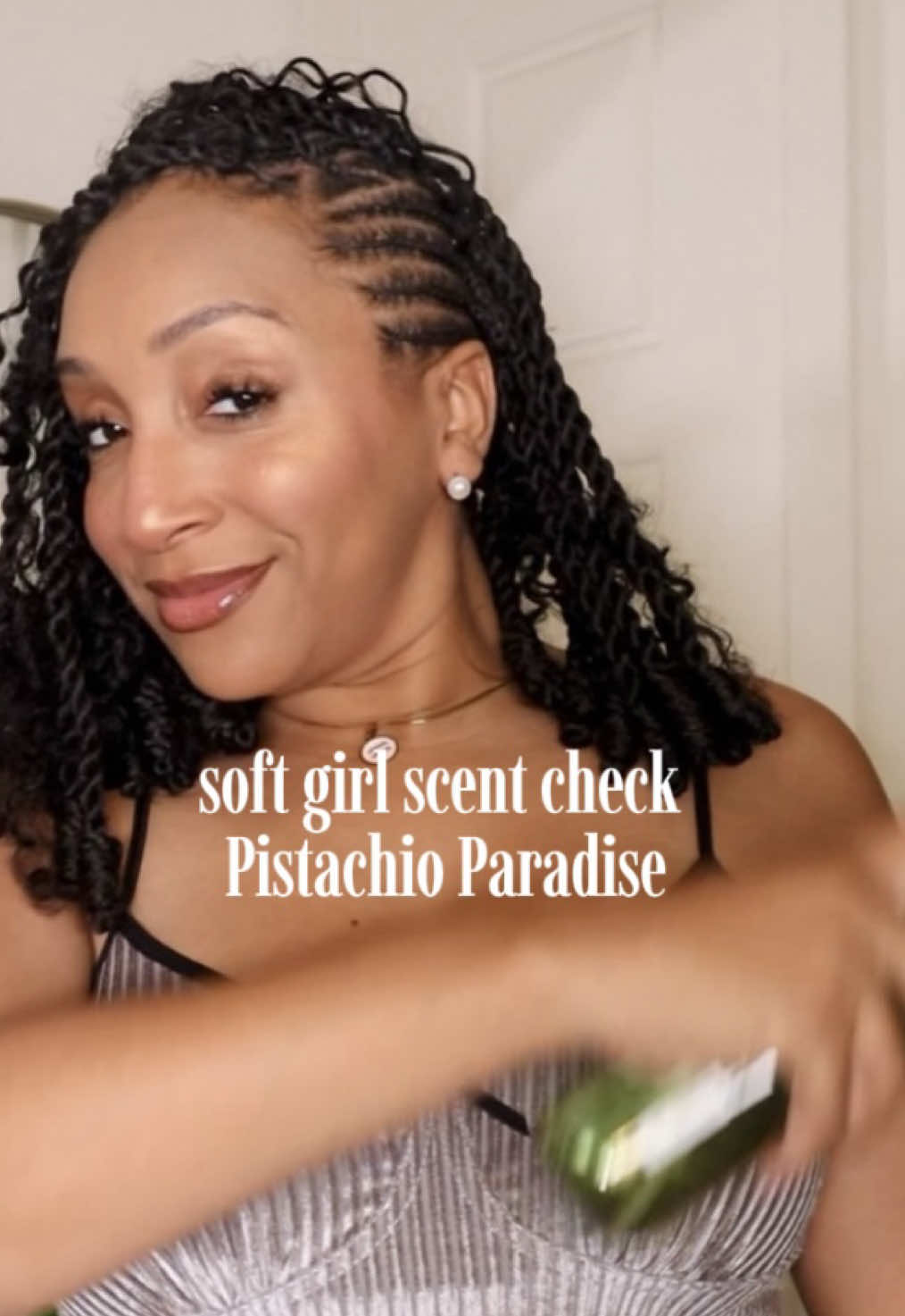 My routine doesn’t change when I glow up…It deepens & @philosophy fits right in, especially with their new hair & body mist line. Pistachio Paradise is everything ✨ Because every soft girl deserves to elevate her daily routine. 🦋 #lovephilosophy #bodymist #gifted #fragrancetok #SoftGirlGlowUp
