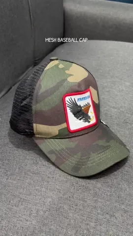 Mesh baseball cap, summer cap, new design of baseball cap.  #baseballcap #cap #summercap #fashion #sports 